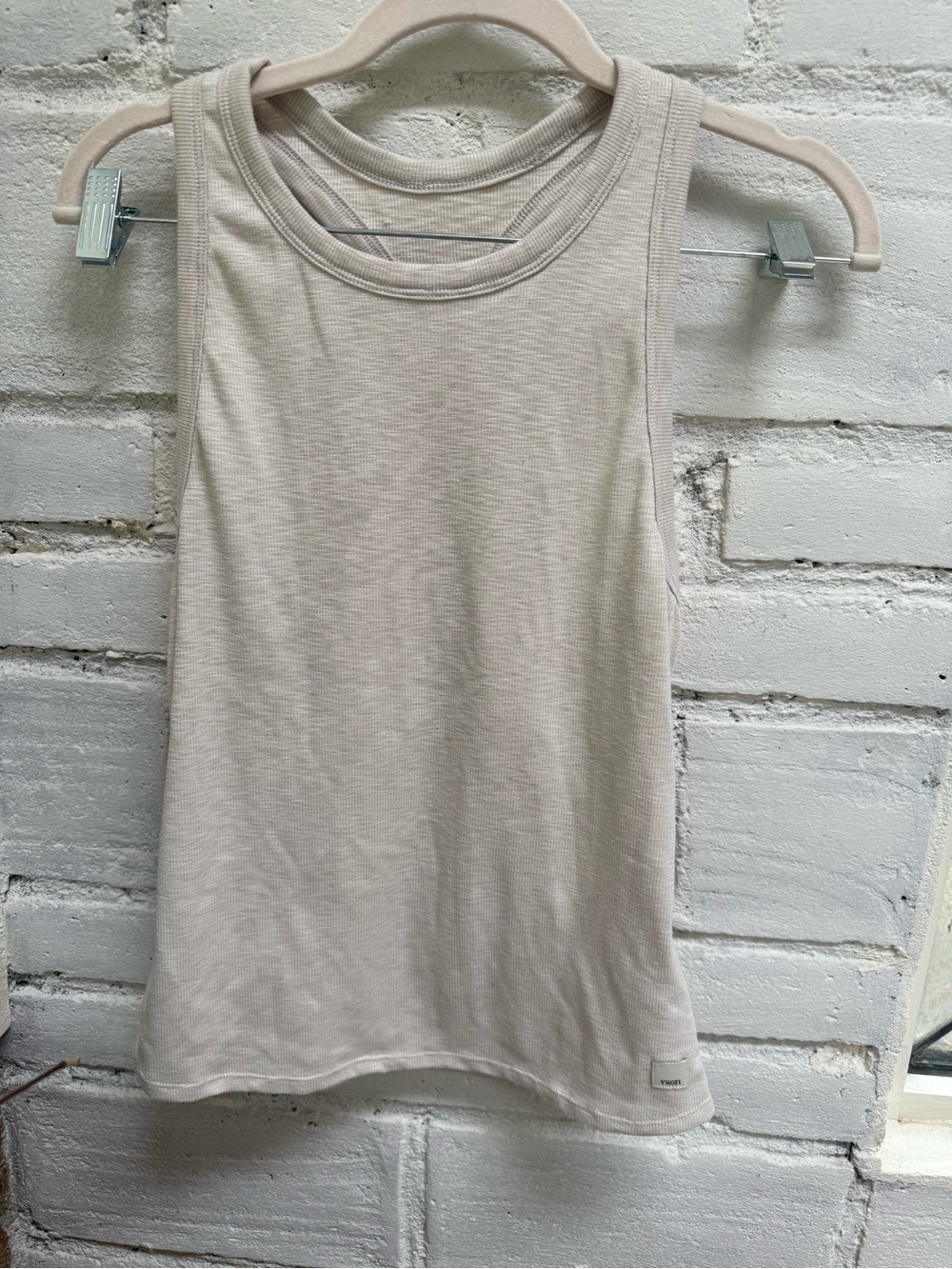 Vuori Sunrise High Neck Ribbed Tank